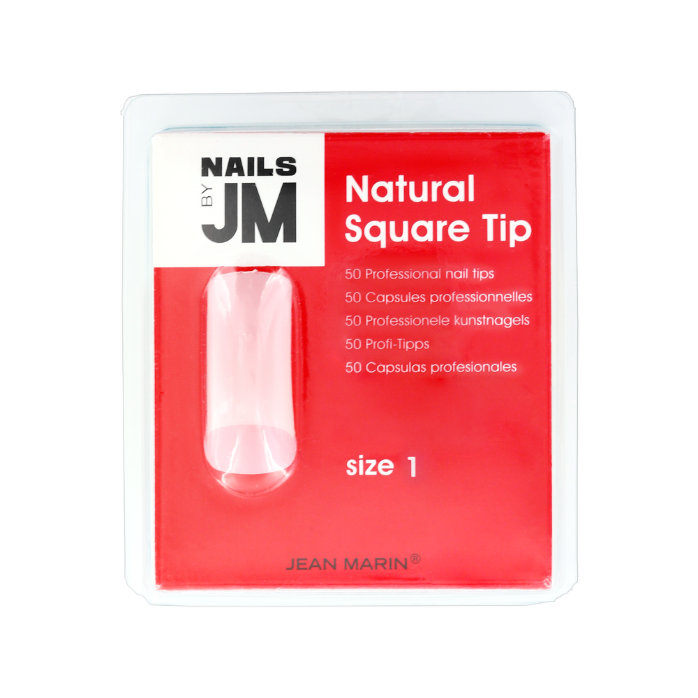 Jean Marin Nageltips Natural Square 50pcs